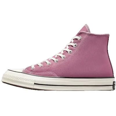 Chuck 70 dameshoge schoen roze Aura/zilverreiger/zwart