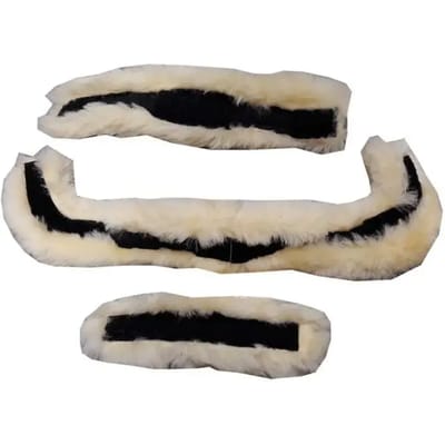 Lamsvel hoofdstel schede Kavalkade Ivy lambskin - Ivella