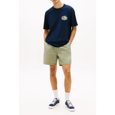 Tommy Jeans T-shirt Tjm Rlx Novelty Ss Tee Dm0dm22512 C1g Dark Night Navy Mannen Maat - S