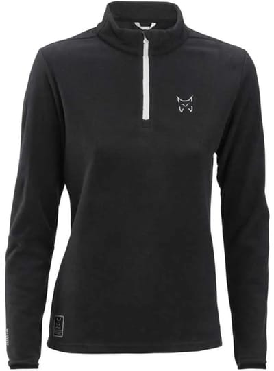 Altus Uri Fleece Met Halve Rits Zwart M Vrouw