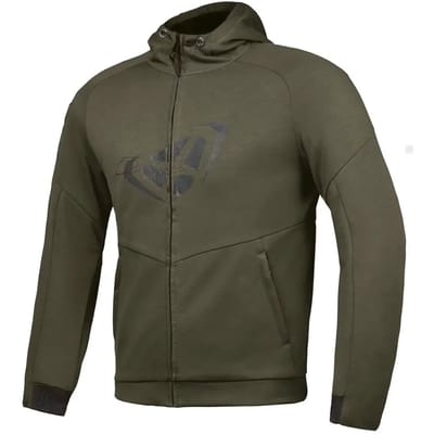 Ixon Touchdown Kaki Zwart Textiele Motorjas - Jas