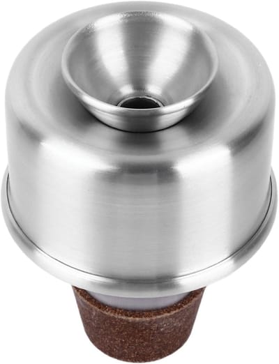 Aluminium Trompet Demper met Kurk voor Oefeningen en Symfonische Jazzband - Zilver