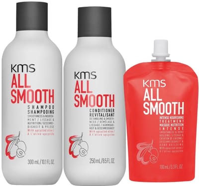 KMS Hair - All Smooth Trio - 300ml+250ml+100ml