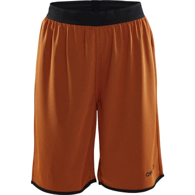 Craft Progress Reversible Short Kinderen - Oranje / Zwart | Maat: 122/128