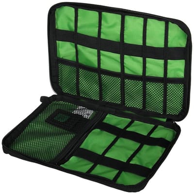 Travel Kabel Organizer Tas - Opbergtas voor Kabels en Accessoires - Zwart