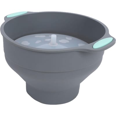 Magnetron Popcornmaker Siliconen Opvouwbare Popcorn Popper Kom met Deksel Vaatwasmachinebestendig voor Filmavonden Casual