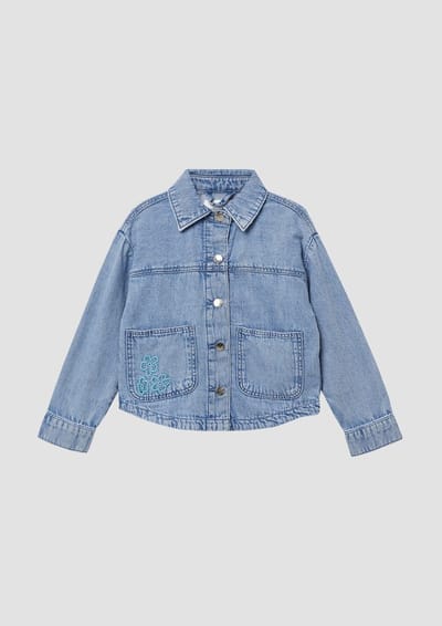 s.Oliver Jackets Indoor Blue Denim Größe: 104 | Jacken Outlet | kids | Blau