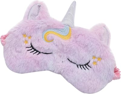 Schattig Pluche Slaapmasker voor Kinderen en Volwassenen - Blokkeert Licht voor Betere Slaap