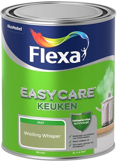 Flexa - Easycare Keuken - Wailing Whisper - Mengverf - 1 L