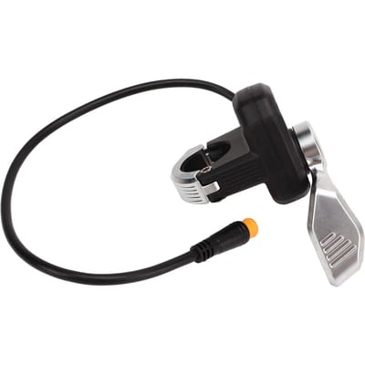 Elektrische Fiets Duimgas Snel Installeren Elektrische Scooter Linkerhand Accelerator met Waterdicht black