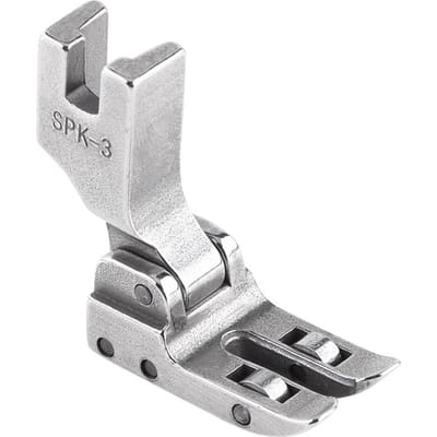 1 stuks Industriële Naaimachine Roller Persvoet Stikken PVC Leer Stof white