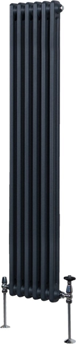 2-kolomsradiator - antracietgrijs - 1800x292 mm - 3180 btu