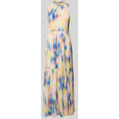 Maxi-jurk met halter, model 'VIRANO'