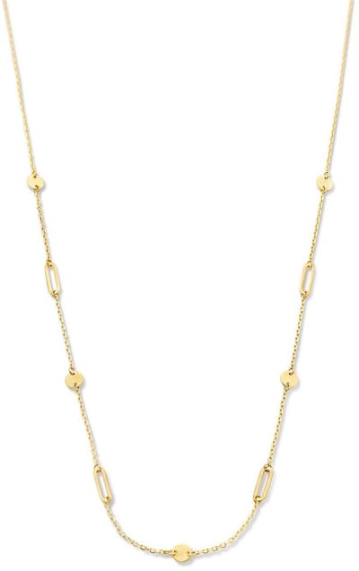 Jackie Beaux Arts Necklace 14 Karaat Goud 42