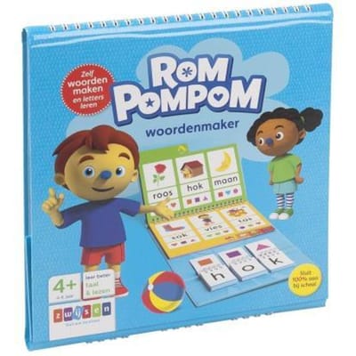 Rompompom Woordenmaker Educatieve boeken (spelletjes en raadsels)