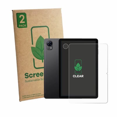 2 Stuks Screenprotector voor Doogee Tab G5 (Voor+Camera) - Hoogwaardige Beschermfolie transparant