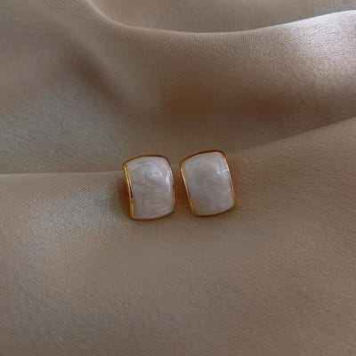 Boucles d'oreilles hypoallergéniques en argent S925, petites et exquises, simples et polyvalentes, bijoux de célébrités haut de gamme pour femmes or