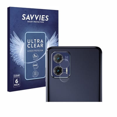 Savvies - Screenprotector voor Motorola Moto G73 5G (ALLEEN Camera Lens) - Folie Beschermfolie transparant 6 Stuks