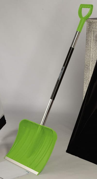 Sneeuwschop met Aluminium Steel en Brede Schep - Bladbreedte 40 cm, Hoogte 105 cm