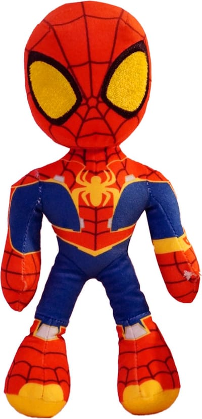 Disney - Spiderman - Yellow Eyes - Red Blue - 25cm - Alle leeftijden - Knuffel