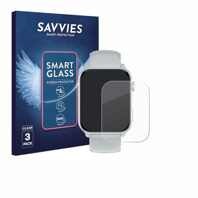 3 Stuks Savvies Screenprotector - geschikt voor Blackview R30 Max - beschermfolie glas transparant