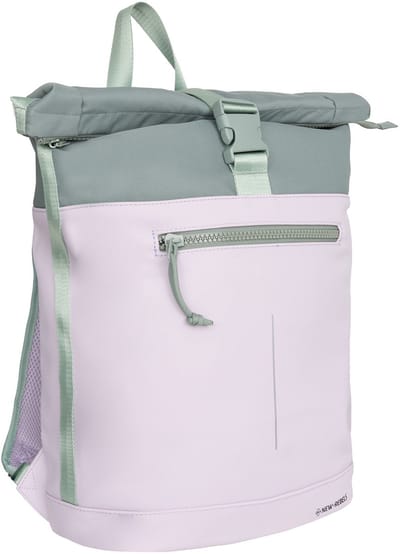 New Rebels Mart New York Rolltop Rugzak 17-21L Waterafstotende Laptop Rugtas 15.6 inch Werktas Rolltop – Lila