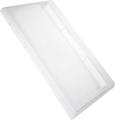 Koelkast ladefront - Vriezer deurpaneel - Vervangen beschadigd - Origineel onderdeel - 43x24 cm - Wit