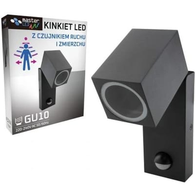 Wandlamp - Rhino GU10 PIR opbouwarmatuur – Bewegingssensor voor buitenverlichting