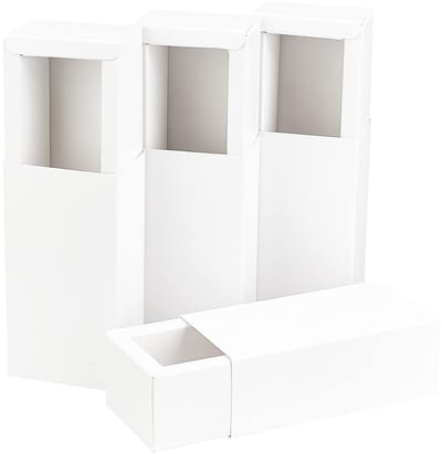 Dailygoods- Ladedoosjes 16 Stuks - Kraftpapier - Verpakking - Stevig - Duurzaam - Afmetingen 10,3 x 5,35 x 3,6 cm - Voor Feestjes/Kerstmis - Verpakkingsdozen