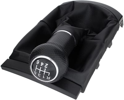Modecar - Versnellingspookknop - Zwart - 6 Versnellingen - Voor Seat Ibiza III