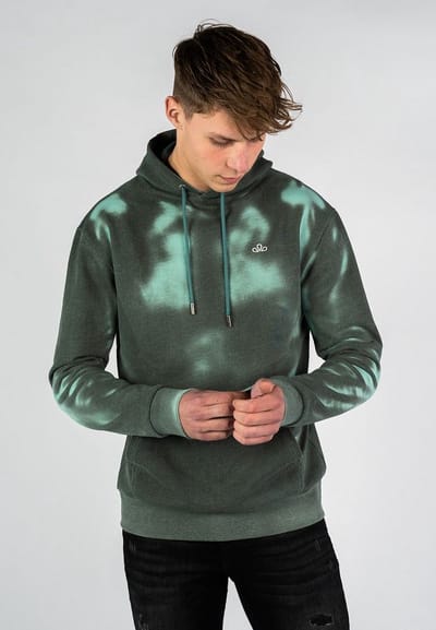 Sea`sons Trui Color Changing Hoodie Dark Green Sage Mannen Maat - XXL