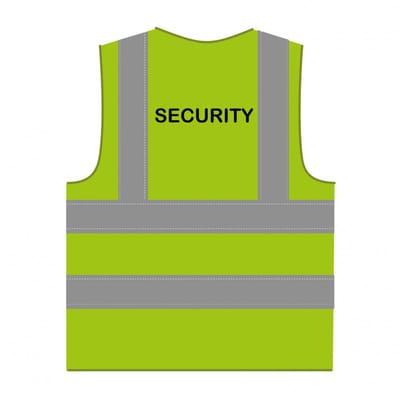 Security hesje RWS limoengroen
