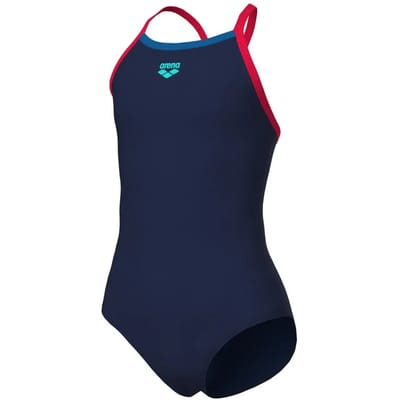 1-delig zwempak voor babymeisjes Arena Light drop solid