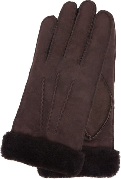Otto Kessler Heren Lammy Handschoenen Mats Donker Bruin | Maat 8,5