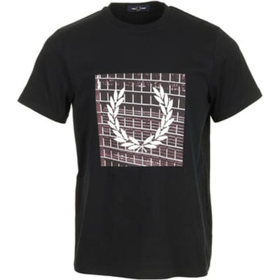 T-shirt Korte Mouw Fred Perry Laurel Wreath Graphic