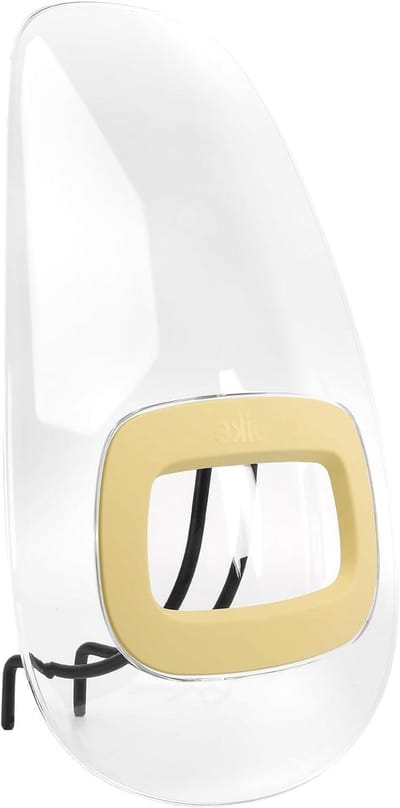 Fiets Windscherm - Voorruit Baby - Bescherming Kinderzitje - Verstelbare Hoek - 0.61 kg - Lemon Sorbet