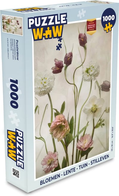 Puzzel Bloemen - Lente - Tuin - Stilleven - Legpuzzel - Puzzel 1000 stukjes volwassenen