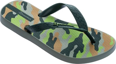 Ipanema Classic Kids Slippers Heren Junior - Green/Beige - Maat 27/28