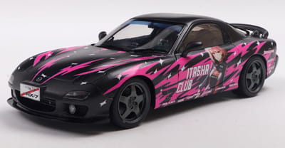 Mazda RX7 FD3RS Solido Works ITASHA Club '99, roze (pink) Solido schaal 1:18