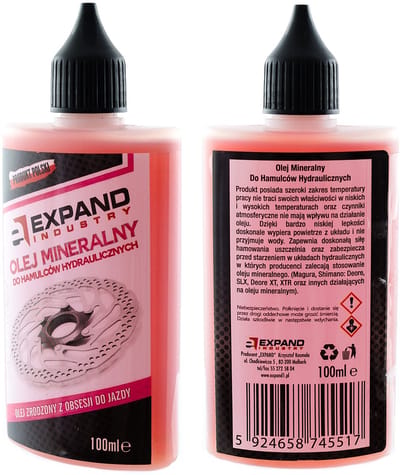 Expand - Mineraal Olie voor Hydraulische Remmen - 100 ml - Compatibel met Shimano en Magura