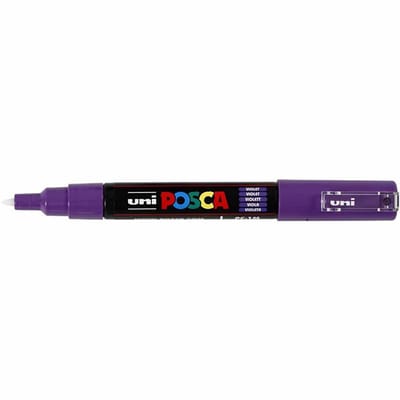 Posca Marker, afm PC-1M, lijndikte 0,7 mm, extra-fijn, violet, 1 stuk