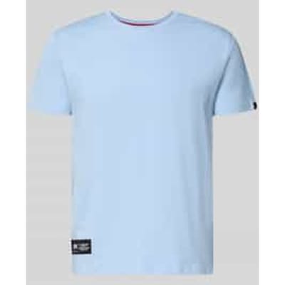 T-shirt met print op de rug Alpha Industries Label