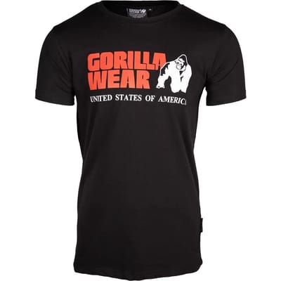 Gorilla Wear Classic T-shirt - Zwart - S