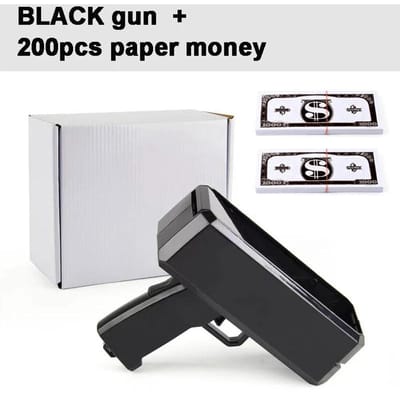 Schiet Geld Gun Speelgoed Grappig Feestspel Bankbiljet Schiet Pistool Papiergeld Bruiloft Verjaardag Decoratie Schieter Werpspeelgoed Kinderen