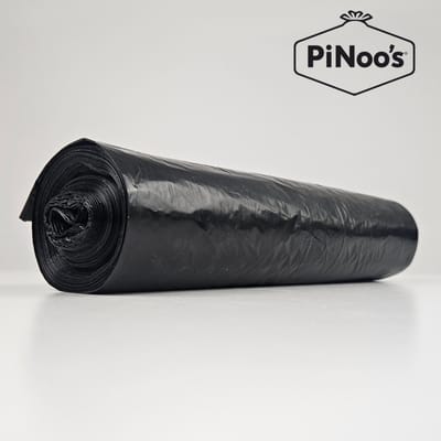 Zwarte Containerzakken 140 Liter | 2 rollen à 25 zakken - HDPE-plastic | T25 | 90x120 cm - Kliko 120 liter zakken, Containerzakken 120 liter kliko (09012004125)