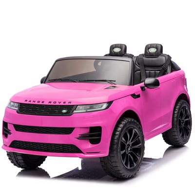 Range Rover Sport 24V 2 persoons kinderauto Roze