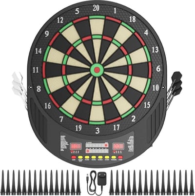 Elektronisch Dartbord Compleet met 6 Darts voor Thuisgebruik