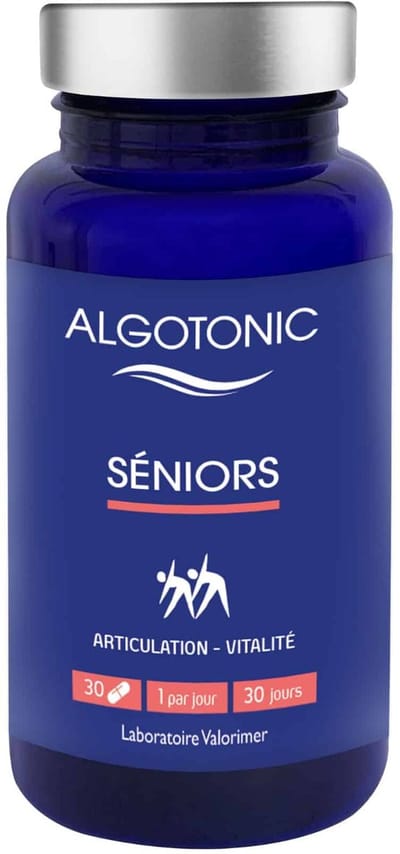 Algotonic Senioren Voedingssupplement - Pacifische Mossel En Meloenextract - Gewrichten En Vitaliteit - 30 Capsules