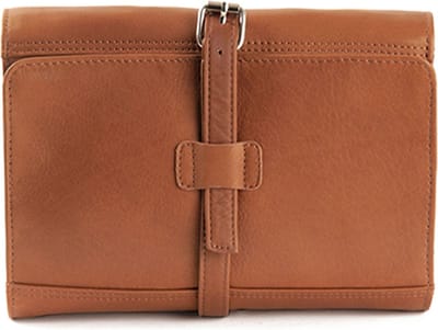 HAROLD'S Leren Toilettas Country Toilet Roll Cognac Lichtbruin
