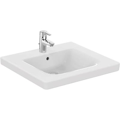 Ideal Standard Freedom washbasin 60 x 55 cm, under-run and with overflow E548201